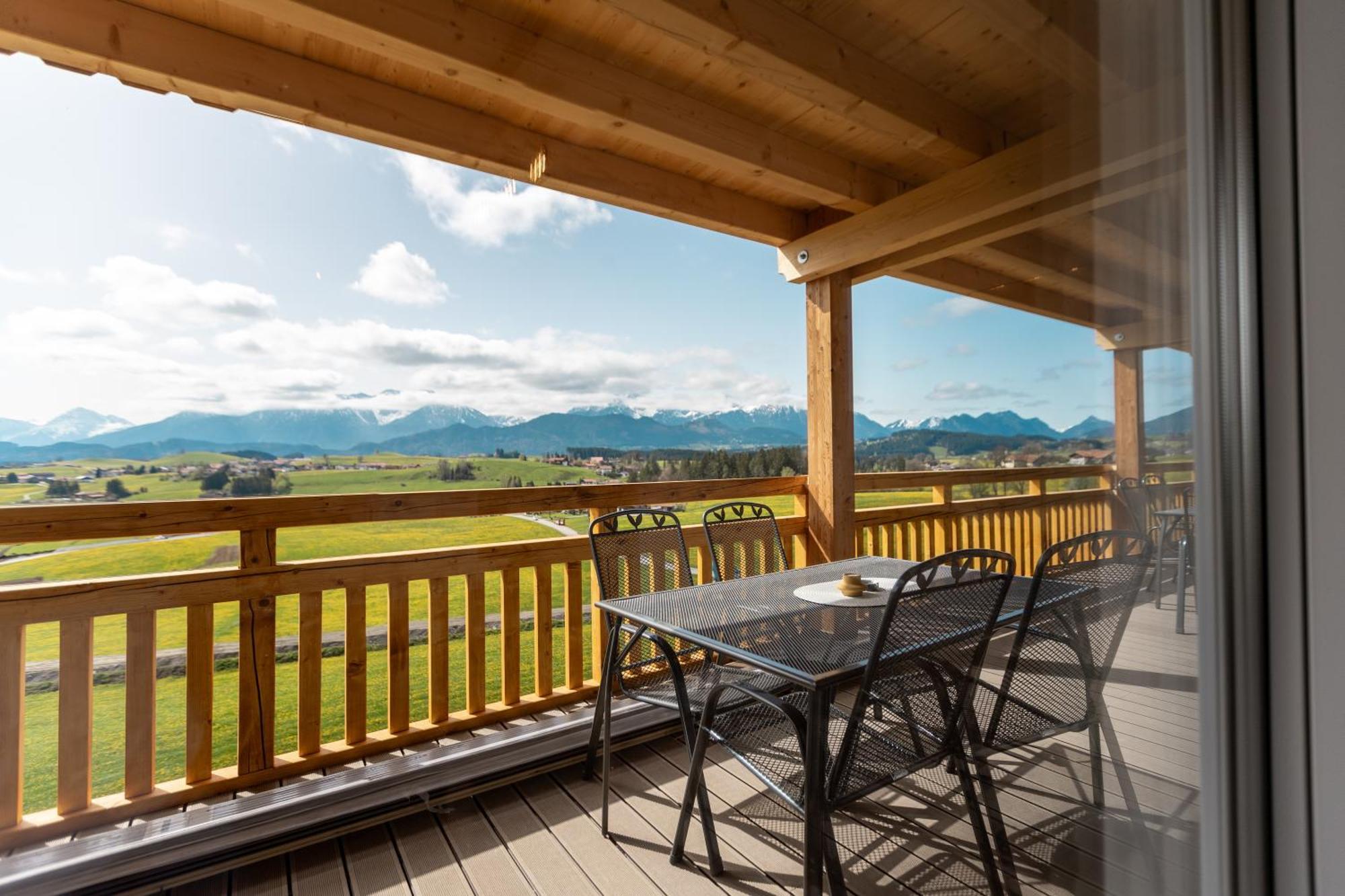 Ferienwohnung Koenigsblick Poppler Hopferau Exterior foto